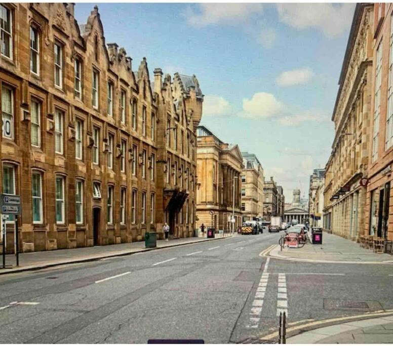 Trendy One Bedroom Apartment Glasgow Extérieur photo